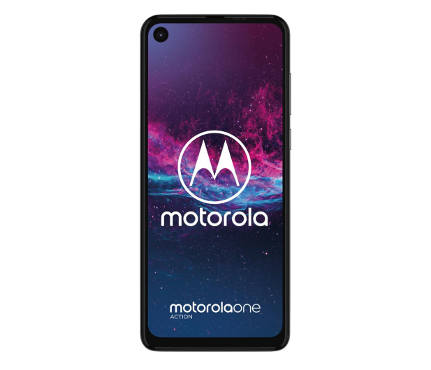 Motorola One Action 4/128GB Dual SIM biały + etui - 511153 - zdjęcie 3